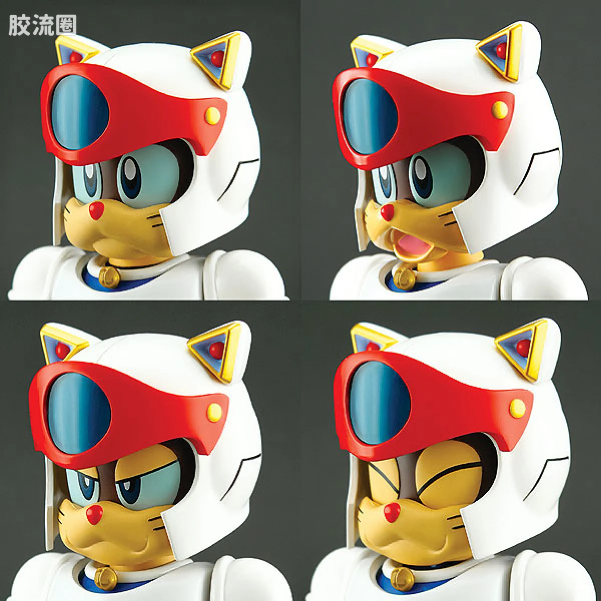 ES合金系列玩具 功夫猫党系列 PC01 忍者猫 闫太郎 - 图片